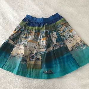 Boden a-line cotton skirt - never worn